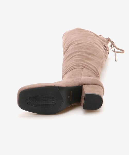 MAJESTIC LEGON（マジェスティックレゴン）の「2WAYファーニーハイロングブーツ（ブーツ・レディース・ブラック/グレイッシュベージュ・MEDIUM/SMALL/LARGE/X-LARGE）」の22枚目の写真