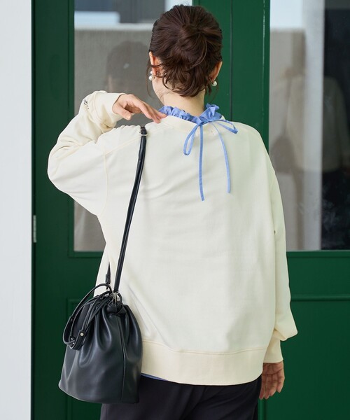 POLO BCS(ポロ ビーシーエス)の「【POLO BCS(ポロ・ビーシーエス)別注】 裏毛スウェット(スウェット・レディース・レッド/ナチュラル/オフホワイト/ネイビー・L/M)」の17枚目の写真