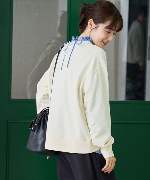 POLO BCS(ポロ ビーシーエス)の「【POLO BCS(ポロ・ビーシーエス)別注】 裏毛スウェット(スウェット・レディース・レッド/ナチュラル/オフホワイト/ネイビー・L/M)」の18枚目の写真