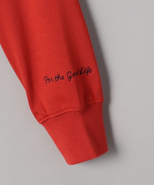 POLO BCS(ポロ ビーシーエス)の「【POLO BCS(ポロ・ビーシーエス)別注】 裏毛スウェット(スウェット・レディース・レッド/ナチュラル/オフホワイト/ネイビー・L/M)」の6枚目の写真
