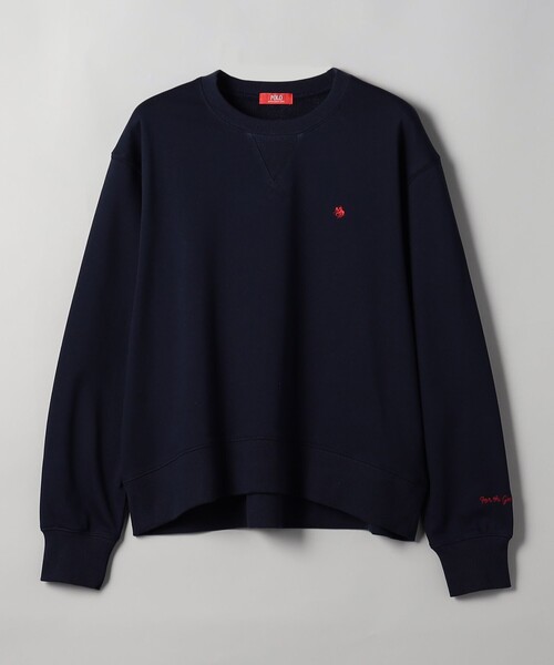 POLO BCS(ポロ ビーシーエス)の「【POLO BCS(ポロ・ビーシーエス)別注】 裏毛スウェット(スウェット・レディース・レッド/ナチュラル/オフホワイト/ネイビー・L/M)」の13枚目の写真