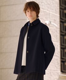 J.PRESS｜ジェイプレスのステンカラーコート（ブルー・ネイビー/青色系