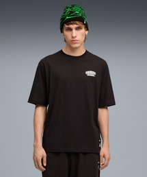 PUMA プーマ ユニセックス PUMA x RIPNDIP ボクシー グラフィック 半袖 Tシャツ