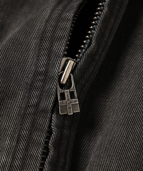 FACETASM(ファセッタズム)の「BIG WASHED JACKET(ブルゾン・メンズ・ベージュ/チャコールグレー・4)」の4枚目の写真