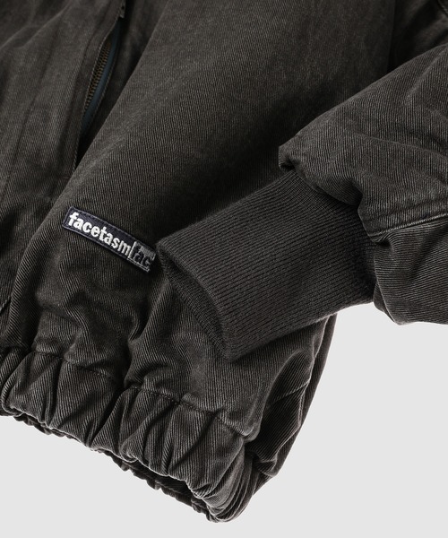 FACETASM(ファセッタズム)の「BIG WASHED JACKET(ブルゾン・メンズ・ベージュ/チャコールグレー・4)」の5枚目の写真