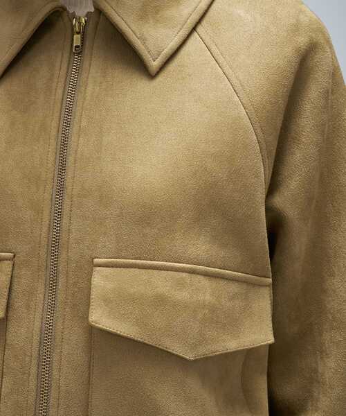 cloenc（クロエンス）の「【セットアップ】ステンカラーブルゾン（ブルゾン・レディース・ブラック/ブラウン系・01/03/02）」の12枚目の写真
