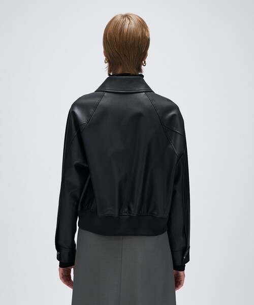 cloenc（クロエンス）の「【セットアップ】ステンカラーブルゾン（ブルゾン・レディース・ブラック/ブラウン系・01/03/02）」の16枚目の写真