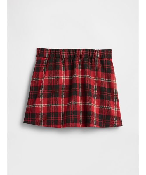 GAP(ギャップ)の「プレイド プルオン プリーツ ミニスカート・スコート (キッズ)(スカート・キッズ・レッド系その他・110cm/120cm/130cm/140cm/150cm/160cm)」の2枚目の写真