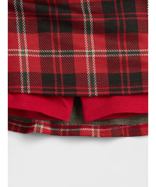 GAP(ギャップ)の「プレイド プルオン プリーツ ミニスカート・スコート (キッズ)(スカート・キッズ・レッド系その他・110cm/120cm/130cm/140cm/150cm/160cm)」の3枚目の写真