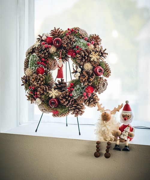 セール】トナカイウッドお座り [CHRISTMAS 2025]（インテリア雑貨