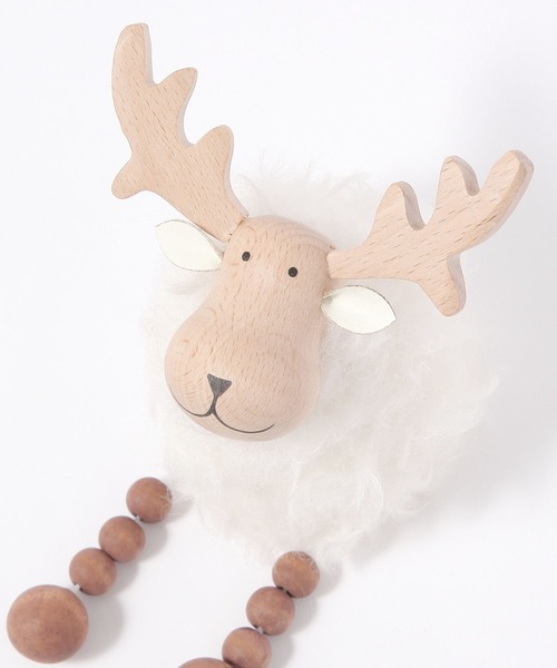 セール】トナカイウッドお座り [CHRISTMAS 2025]（インテリア雑貨