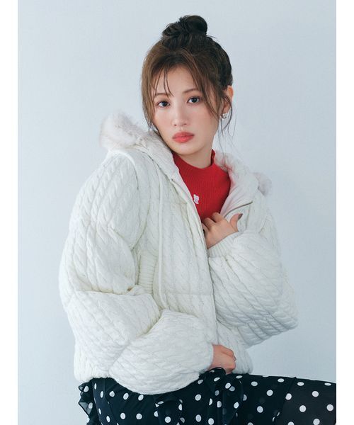 4WAYニットパディングジャケット（ダウンジャケット/コート）｜FURFUR