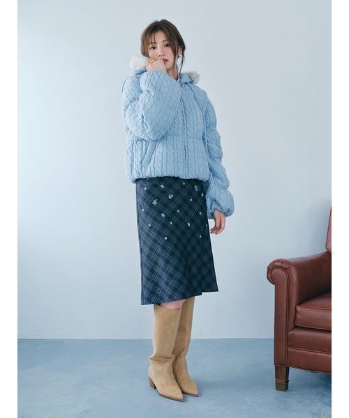 4WAYニットパディングジャケット（ダウンジャケット/コート）｜FURFUR