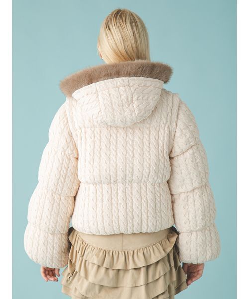 4WAYニットパディングジャケット（ダウンジャケット/コート）｜FURFUR