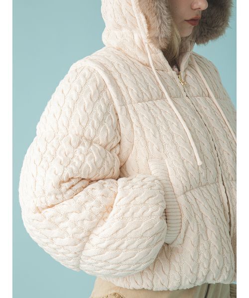 4WAYニットパディングジャケット（ダウンジャケット/コート）｜FURFUR