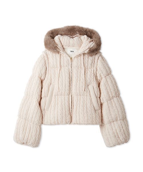 FURFUR（ファーファー）の「4WAYニットパディングジャケット