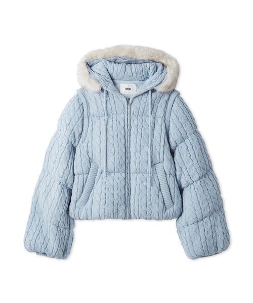 4WAYニットパディングジャケット（ダウンジャケット/コート）｜FURFUR