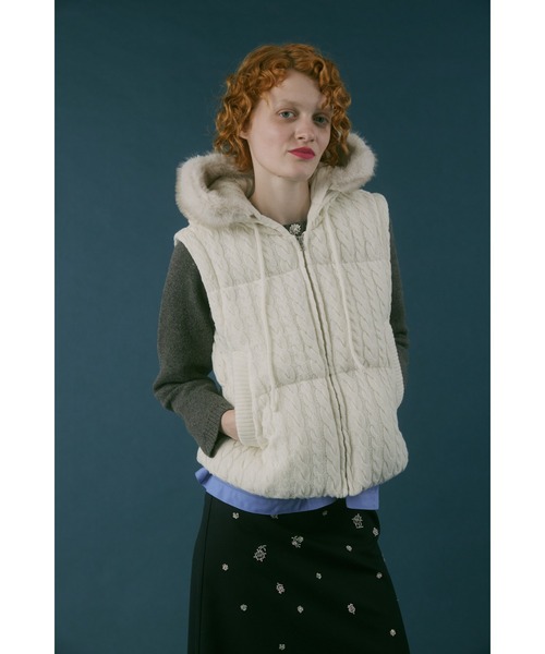 4WAYニットパディングジャケット（ダウンジャケット/コート）｜FURFUR