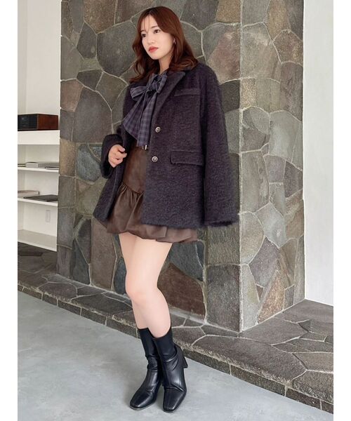 dazzlin（ダズリン）の「バルーンドッキングショートパンツ（その他パンツ・レディース・ブラウン/アイボリー/ブラック・SMALL/MEDIUM）」の15枚目の写真