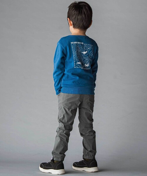 WASK（ワスク）の「ウエストベルトジョガーパンツ(100~160cm)（その他パンツ・キッズ・グレー/ネイビー・130cm/160cm/150cm/140cm）」の5枚目の写真