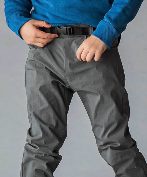 WASK（ワスク）の「ウエストベルトジョガーパンツ(100~160cm)（その他パンツ・キッズ・グレー/ネイビー・130cm/160cm/150cm/140cm）」の6枚目の写真