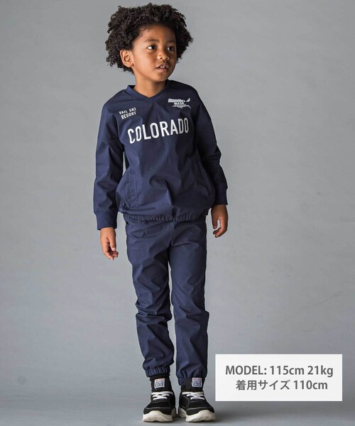 WASK（ワスク）の「ウエストベルトジョガーパンツ(100~160cm)（その他パンツ・キッズ・グレー/ネイビー・130cm/160cm/150cm/140cm）」の7枚目の写真