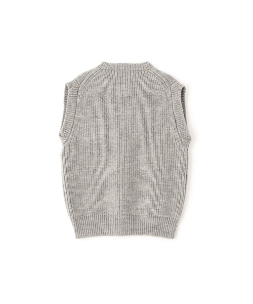 MHL.（エムエイチエル）の「BRITISH WOOL KNITWEAR（カーディガン/ボレロ・レディース・ベージュ系その他2/ブラック・2）」の9枚目の写真