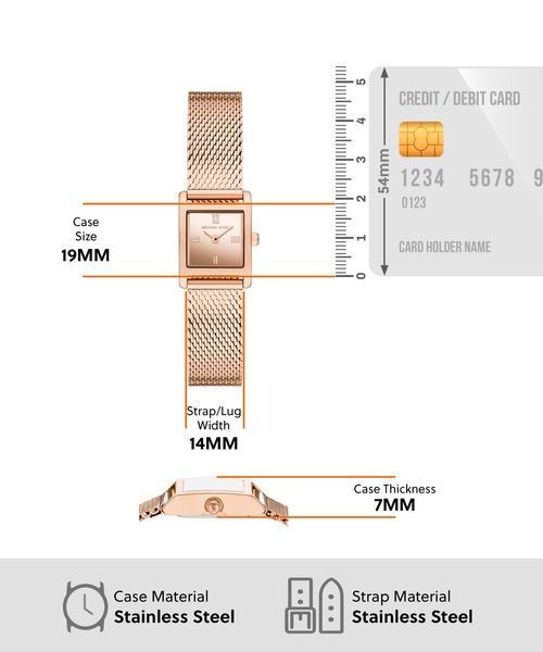 MICHAEL KORS(マイケルコース)の「マイケル・コース 腕時計 レディース アナログ ステンレス MK4960(アナログ腕時計・レディース・ピンクゴールド・FREE)」の5枚目の写真