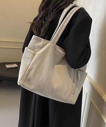 Mignonjour/コーデュロイトートバッグ M2849