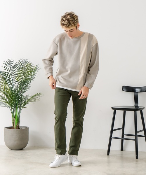 Levi's(リーバイス)の「【LEVI'S/リーバイス】502 軽量保温 WARM カラーパンツ(チノパンツ・メンズ・カーキ/ワイン/ブラック・32inch/29inch/34inch/33inch/31inch/28inch/30inch/36inch)」の21枚目の写真
