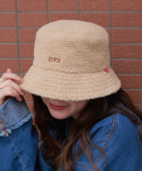 セール】EDWINボアバケットハット（ハット）｜HAT MIKKE（ハットミッケ