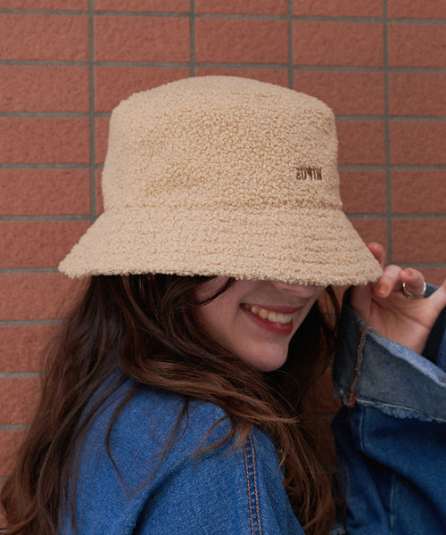 【極美品・新品】 Edwina Horl バケットハット 極美品・新品】 Edwina Horl バケットハット