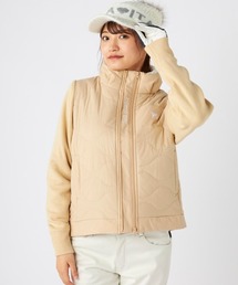 FILA GOLF（フィラゴルフ ）の「【FILA GOLF:フィラゴルフ】レディースハイブリッドブルゾン　ゴルフ　アウトドア（ブルゾン）」