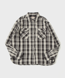 WYTHE（ワイス）の「WYTHE / ワイス Washed Flannel Pearlsnap Shirt（シャツ/ブラウス）」