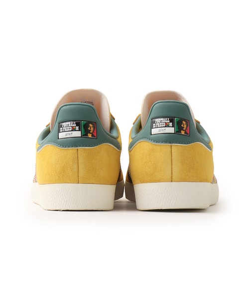 adidas(アディダス)の「adidas GAZELLE Bob Marley / アディダス ガゼル ボブ マーリー(スニーカー・メンズ・イエロー・27.5cm/27.0cm/26.5cm/26.0cm/30.0cm/29.0cm/28.5cm/28.0cm/25.5cm)」の4枚目の写真