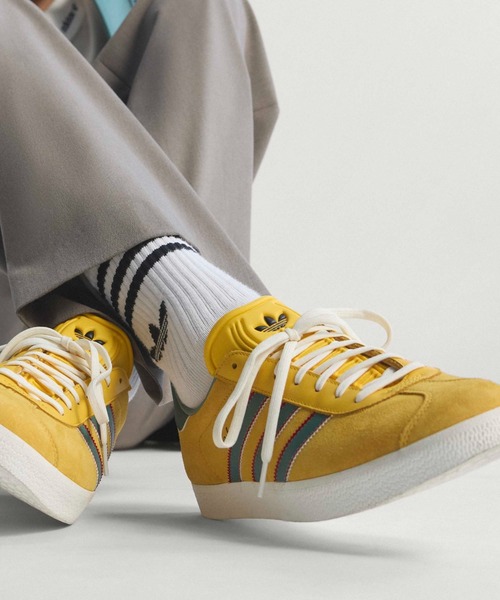 adidas(アディダス)の「adidas GAZELLE Bob Marley / アディダス ガゼル ボブ マーリー(スニーカー・メンズ・イエロー・27.5cm/27.0cm/26.5cm/26.0cm/30.0cm/29.0cm/28.5cm/28.0cm/25.5cm)」の12枚目の写真