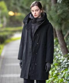 ATON(エイトン) 別注 AIR WHEATHER SHORT MODS COAT（モッズコート