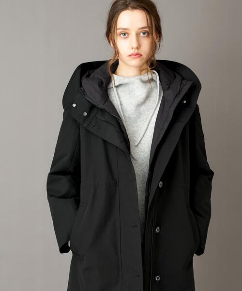 DRESSTERIOR（ドレステリア）の「【3WAY/撥水素材/インナー付/CLASSY.12月号掲載】3WAYダウンライナーコート（その他アウター・レディース・ブラック/ベージュ・34/36/38）」の9枚目の写真