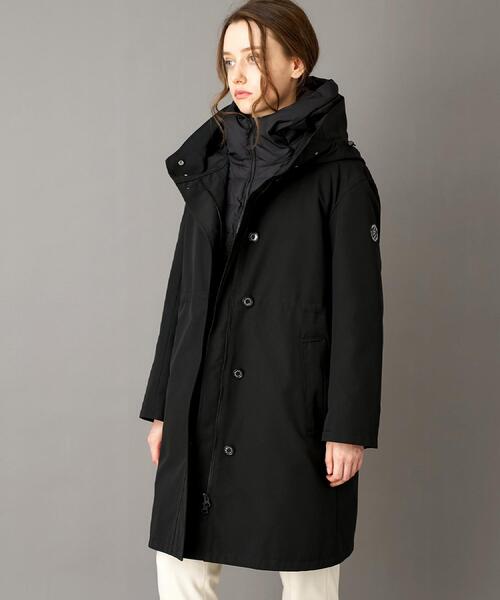 DRESSTERIOR（ドレステリア）の「【3WAY/撥水素材/インナー付/CLASSY.12月号掲載】3WAYダウンライナーコート（その他アウター・レディース・ブラック/ベージュ・34/36/38）」の11枚目の写真