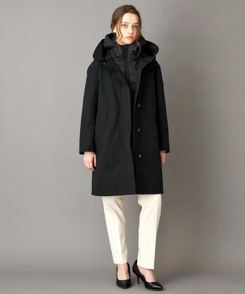 DRESSTERIOR（ドレステリア）の「【3WAY/撥水素材/インナー付/CLASSY.12月号掲載】3WAYダウンライナーコート（その他アウター・レディース・ブラック/ベージュ・34/36/38）」の14枚目の写真