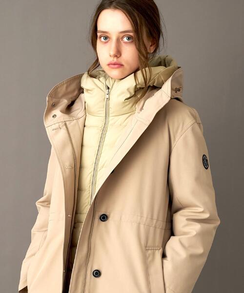 DRESSTERIOR（ドレステリア）の「【3WAY/撥水素材/インナー付/CLASSY.12月号掲載】3WAYダウンライナーコート（その他アウター・レディース・ブラック/ベージュ・34/36/38）」の21枚目の写真