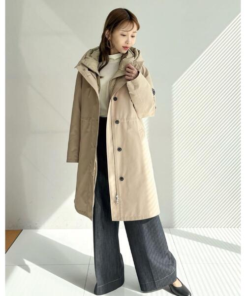 セール】【3WAY/撥水素材/インナー付/CLASSY.12月号掲載】3WAYダウン