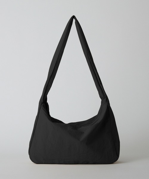 murir(ミュリール)の「ナイロンビッグショルダーバッグ(ショルダーバッグ・レディース・グリーン/ブラック/ベージュ/ピンク・FREE)」の22枚目の写真
