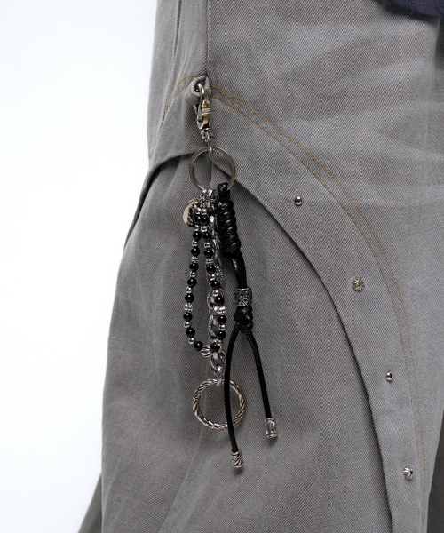 RSSC(アールエスエスシー)の「BEADS CHAIN KEYRING - BLACK(キーケース/キーアクセサリー・レディース・その他・FREE)」の2枚目の写真