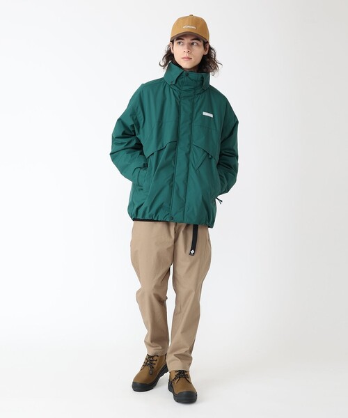 Columbia(コロンビア)の「撥水 防寒 通勤 Columbia/ボウルトゥドーム ジャケット 中綿/コロンビア(ブルゾン・メンズ・ブラック/ネイビー/グリーン・M/S/XL/L)」の4枚目の写真