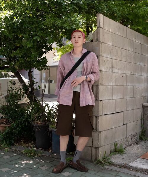 SLOWACID（スローアシッド）の「アウトポケットバミューダカーゴコットンショーツ[カーキ]（その他パンツ・レディース・その他・SMALL/MEDIUM/LARGE）」の7枚目の写真