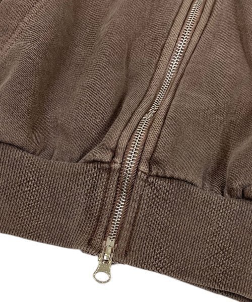 SK8ER ROCK（スケーターロック）の「Pigment Hood Zip-up Vest Stone Brown（ベスト・レディース・その他・FREE）」の6枚目の写真