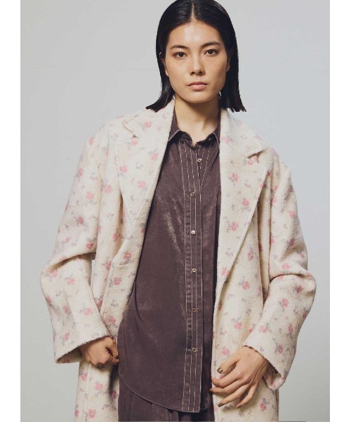 ヴィンテージフラワーガウンコート（チェスターコート）｜COEL（コエル