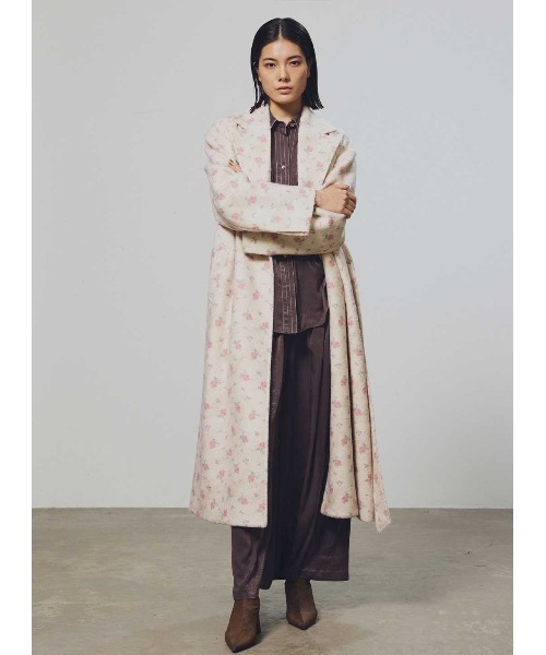 新品 COEL ヴィンテージフラワーガウンコート ヴィンテージフラワーガウンコート（チェスターコート）｜COEL（コエル