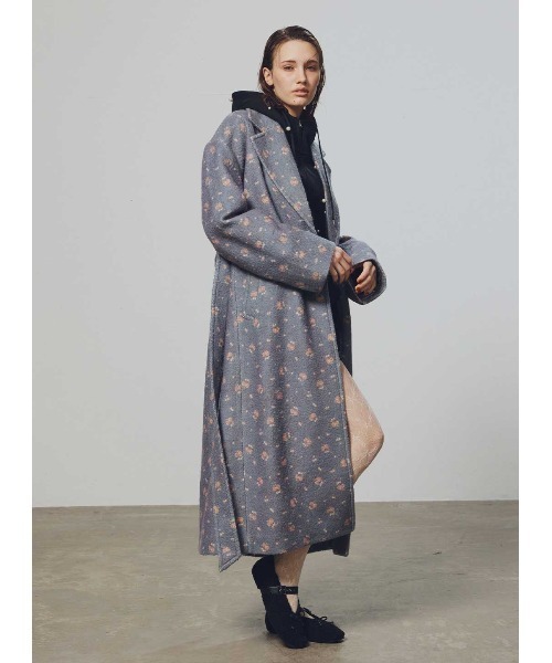 新品 COEL ヴィンテージフラワーガウンコート ヴィンテージフラワーガウンコート（チェスターコート）｜COEL（コエル